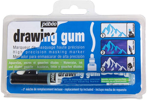 Pebeo Draw Gum Marker - Blistered Nib - 4mm Round
