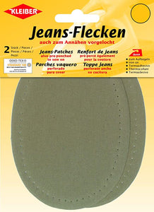 Kleiber Jeans Patches Sew/Iron On 2 Pieces - All Colours