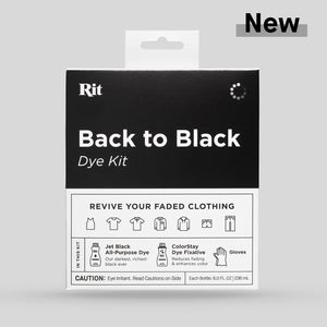 Rit Dye - Back To Black Dye Kit
