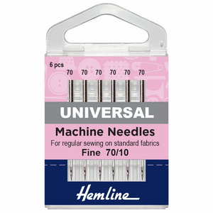 Hemline Sewing Machine Needles - Medium/Fine/Heavy