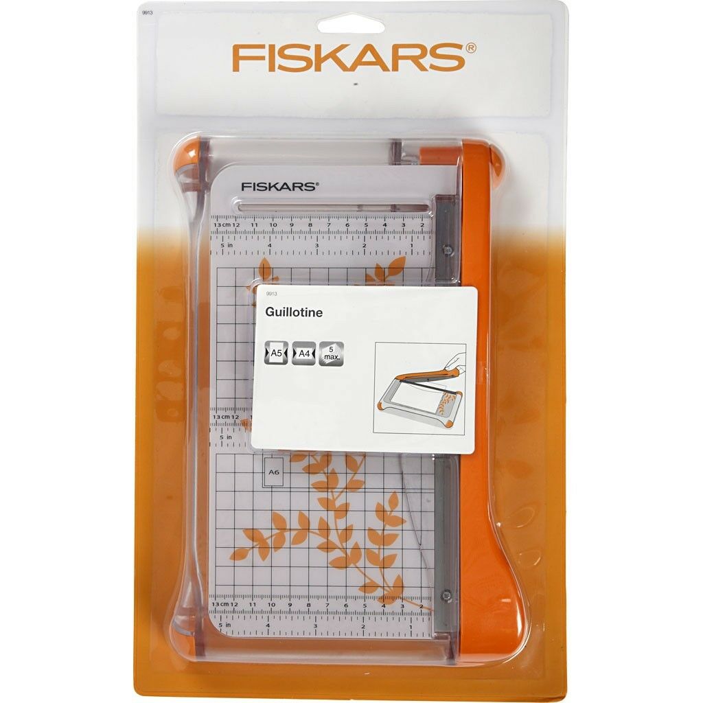 Fiskars Bypass Guillotine/Paper Trimmer & Ruler - A5/A4 – SewProCrafts Ltd