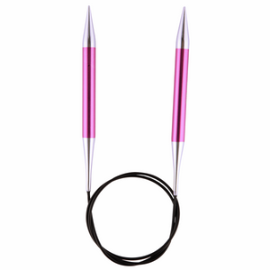 KnitPro Zing Fixed Circular Needles 80cm 2mm-12mm