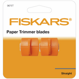 Fiskars Blades: Tripletrack™: Straight Cutting: Pack of 2 F9675T