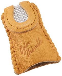  Clover Double Sided Leather Thimble - Medium