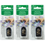 Clover Thimble Leather Natural Fit - 3 Sizes S/M/L