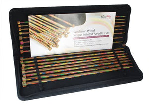 KnitPro Symfonie Wood Straight / Single Point Knitting Needle Sets 