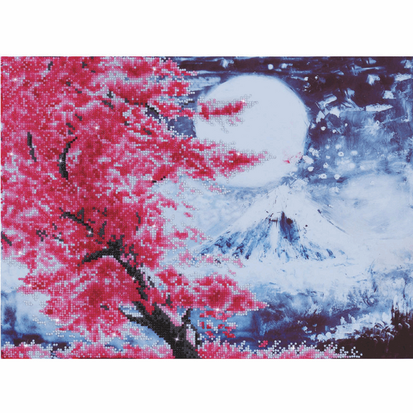 Diamond Dotz - Diamond Painting Kit - Cherry Blossom Mountain