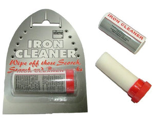 4 x Vilene Iron cleaner, wipe off scorch, starch & burn marks
