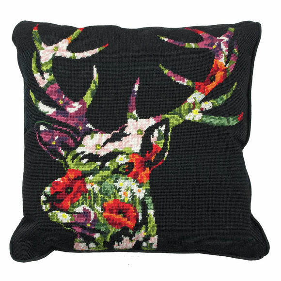 Anchor Tapestry Cushion Front Kit - 40cm x 40cm - Stag Silhouette