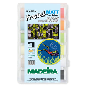 Madeira Smartbox: Frosted Matt No.40; 40 x 500m: 18 x 500m