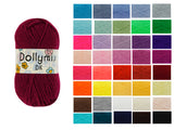 King Cole Dollymix DK Knitting Yarn - 25g - All Colours