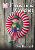 King Cole Christmas Crochet Book 4 Patterns Festive Characters Bauble Decorations