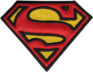 Superman Logo Iron-On Appliques