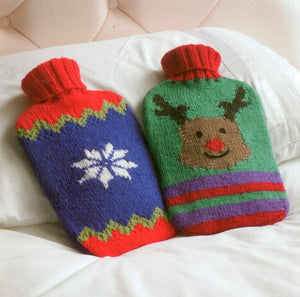 King Cole Christmas Knits Book 1 Knitting Patterns Xmas Wreath Hats Garland Stockings