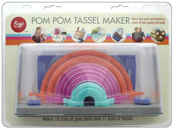 Boye Pompom & Tassel Maker - 10 Sizes