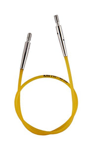 KnitPro Interchangeable Needle Cables Coloured (All Lengths 40cm - 150cm)