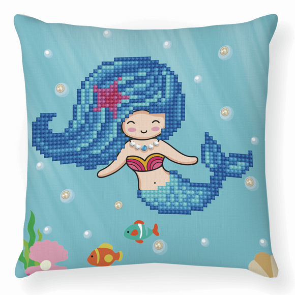 Diamond Dotz - Diamond Painting Kit - Cushion - Pearl Swimmer