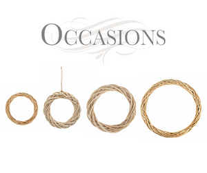 Occasions Light Willow Wreath Base - 4 Sizes Available
