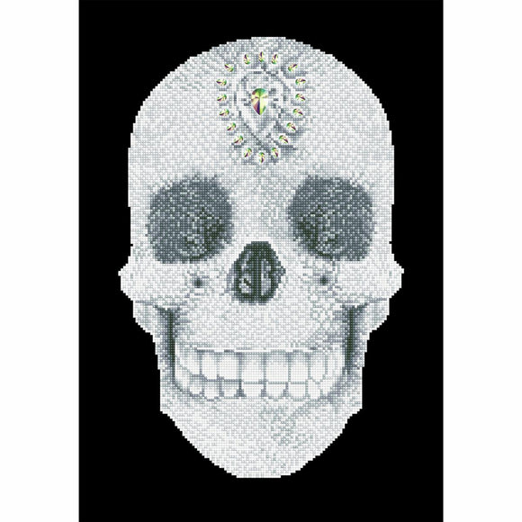 Diamond Dotz Crystal Skull Diamond Dotting Painting 
