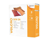 VELCRO® Brand Sew On Tape - Black - Hook & Loop - Box of 20mm x 10m