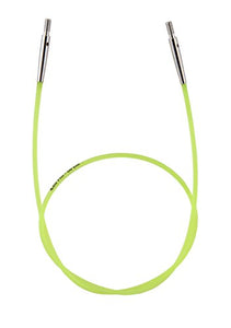 KnitPro Interchangeable Needle Cables Coloured (All Lengths 40cm - 150cm)