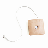 KnitPro Retractable Tape Measure: Beech Wood: Square