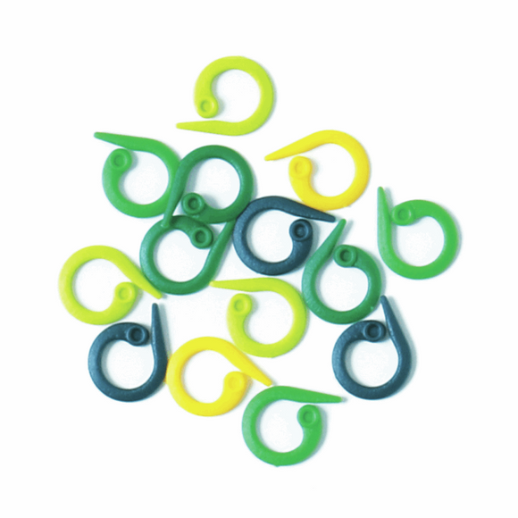 KnitPro Split Ring Markers: Plastic: 30 Pieces