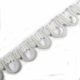 Nortexx Button Looping - 4 Colours - 10mm Wide - Cut to Length