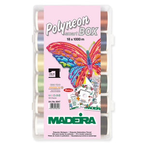 Madeira Smartbox: Polyneon No.40: 18 x 1,000m: Spools