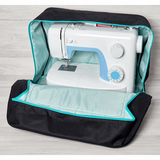HobbyGift Sewing Machine Bag - Black/Turquoise - Storage Crafts