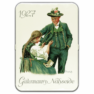 Gutermann Sew All '1927' Nostalgic Tin Thread Set- 8 x 100m Reels - Pastel Colours 640951