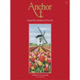 Cross Stitch Kit: Dutch Tulips Landscape