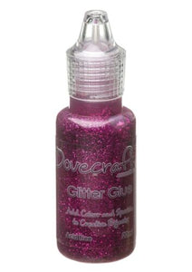 Dovecraft Glitter Glues Brights - Multiple Colours