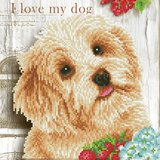 Diamond Dotz - Diamond Painting Kit - I Love My Dog