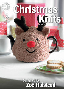 King Cole Christmas Knits Book 2 Knitting Patterns Decorations Cosies Baubles Garland