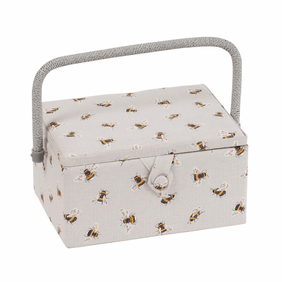 HobbyGift Medium Sewing Box - Bee Design