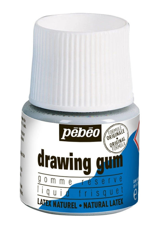 Pebeo Drawing Gum - Masking Fluid for Watercolour Painting - 45ml - Original Formula