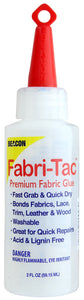 Fabri-Tac Fabric Glue 59 ml Bottle - Clear Adhesive