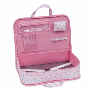 HobbyGift Project Case Storage Bag - Pink Mini Unicorns Design