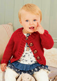 King Cole Baby Aran Knitting Patterns Book 2 - 34 Items - Jackets Booties Hats