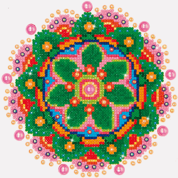 Diamond Dotz - Diamond Painting Kit - Flower Mandala