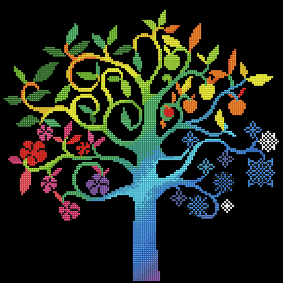 Diamond Dotz - Diamond Painting Kit - Wishing Tree