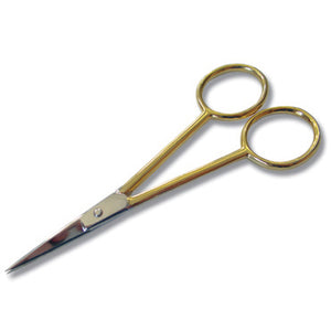 Madeira Scissors: Embroidery: Gold-Plated: Straight: 12cm/4.5in
