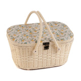 HobbyGift Sewing Box: Wicker Basket: Morris Lemons