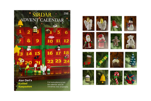 Sirdar Advent Calendar & Toys Knitting Pattern Booklet 0298