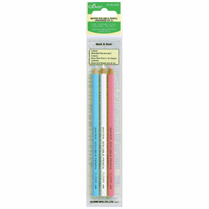 Clover Water Soluble Pencil Pack of 3