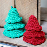 Hoooked Crochet Kit Christmas Tree - Recycled Christmas Decoration