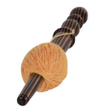 KnitPro Nostepinne Ball of Wool Winder - Handheld - Coloured Wood or Natural