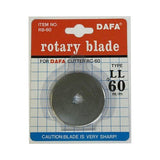 DAFA Soft Grip Rotary Cutters - Sizes 28mm / 45mm / 60mm & Spare Blades