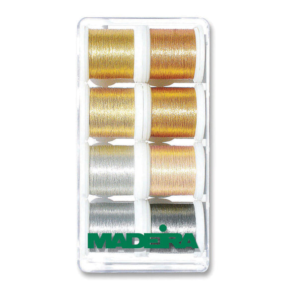 Madeira Gift Box: Metallic : Smooth: 8 x 200m: Spools